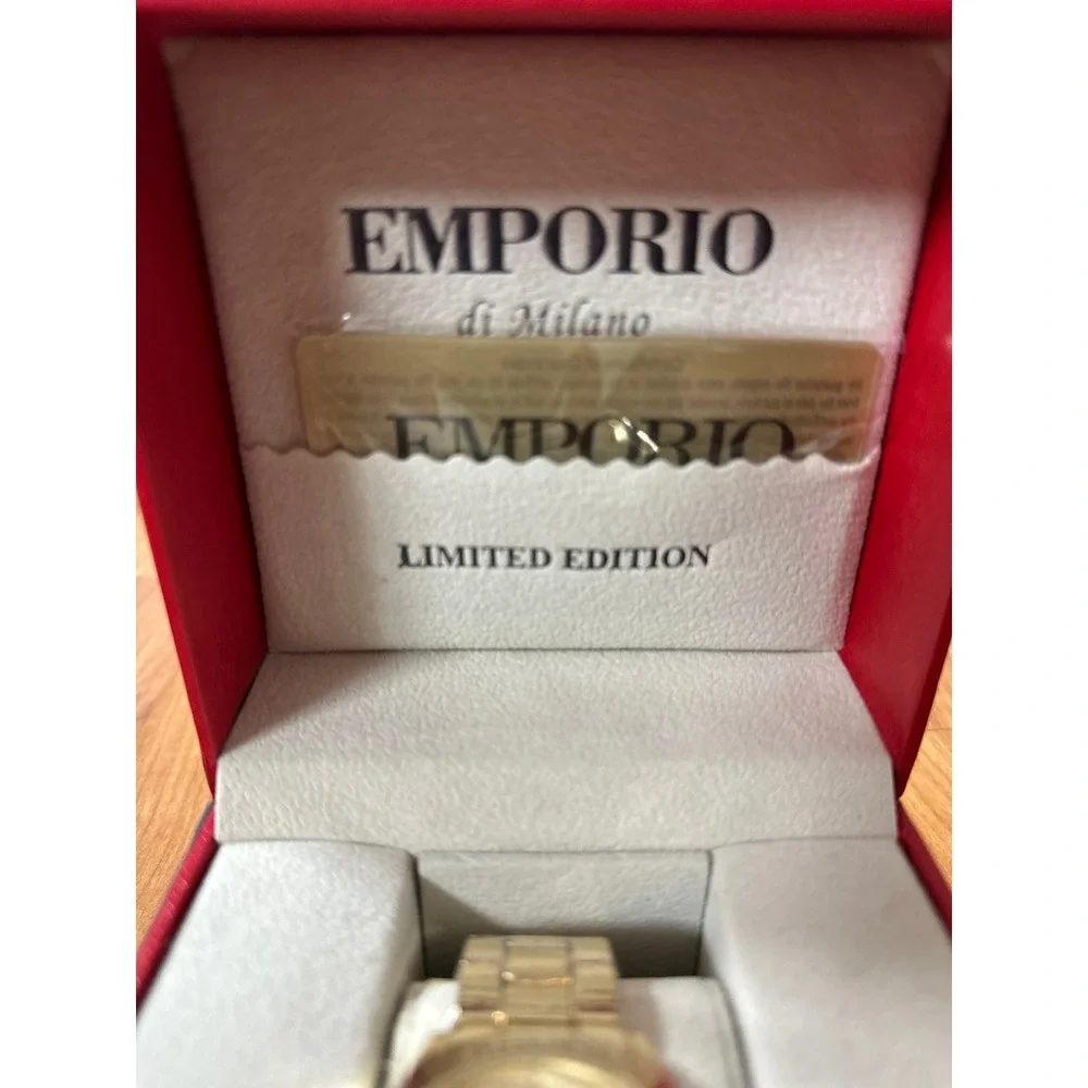Gold‎ tone limited edition Emporio  di Milano Watch